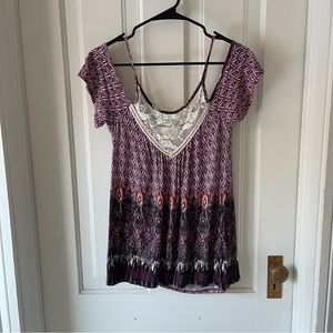 Off the shoulder shirt